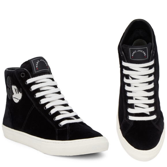 🖤 DISNEY 🖤 MARC JACOBS MICKEY MOUSE SNEAKERS - Picture 1 of 6